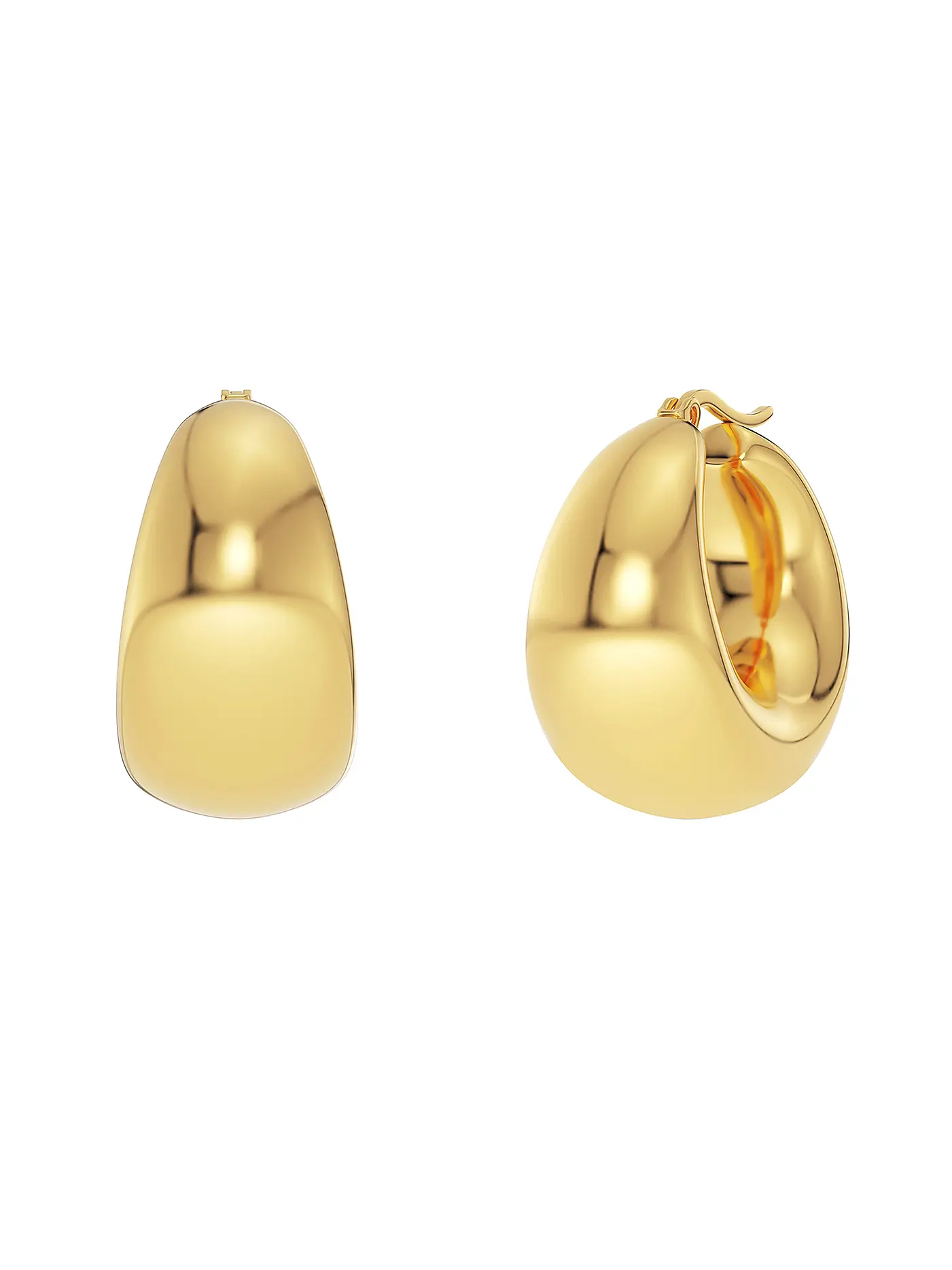 EDBLAD | Ohrringe BOYD HOOPS Gold | 